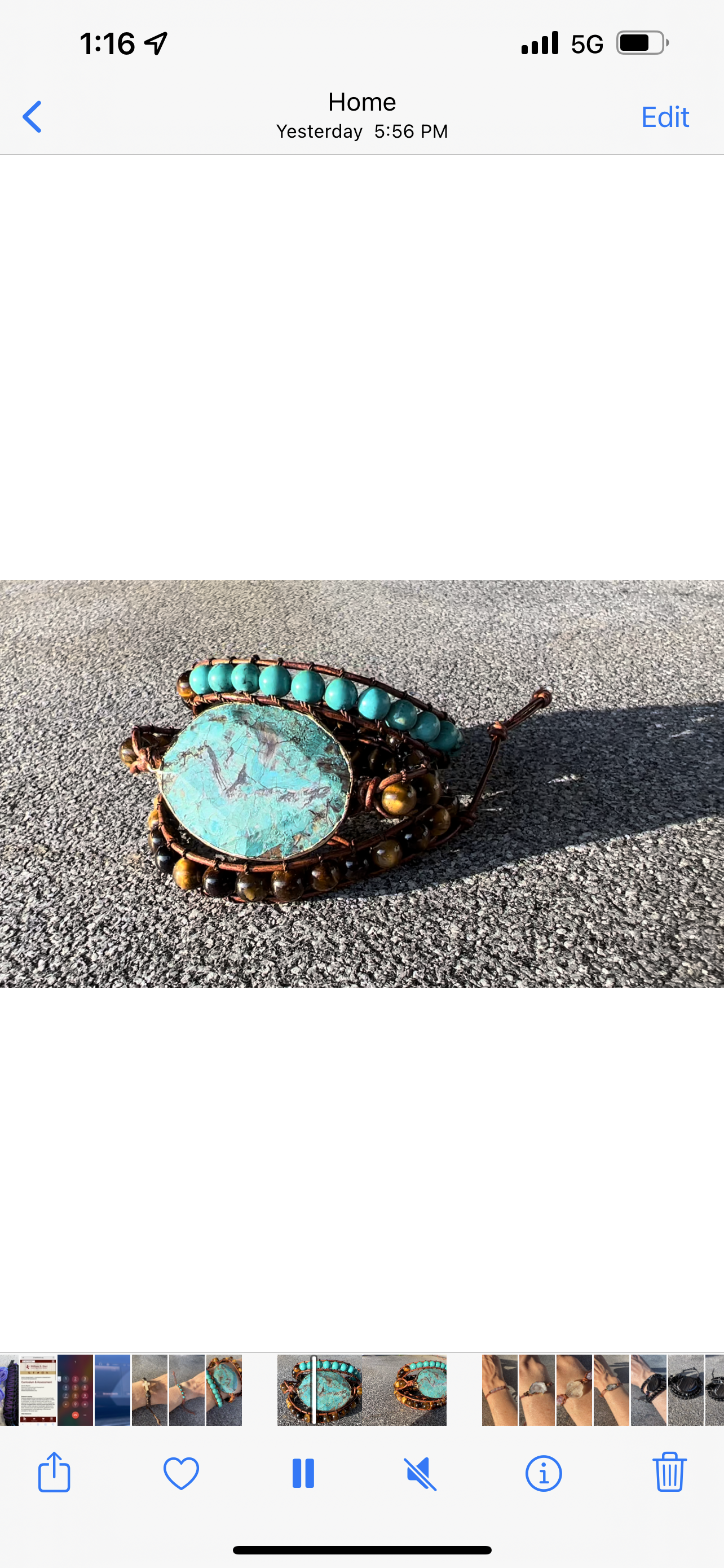 Ocean Jasper Tiger Eye and Turquoise